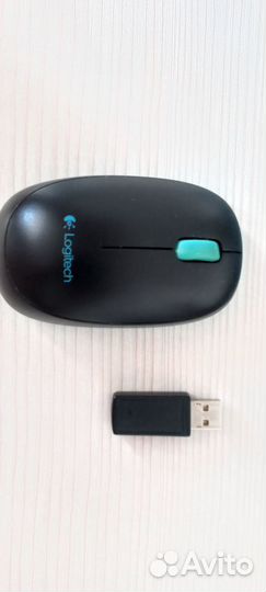 Беспроводная клавиатура и мышь logitech