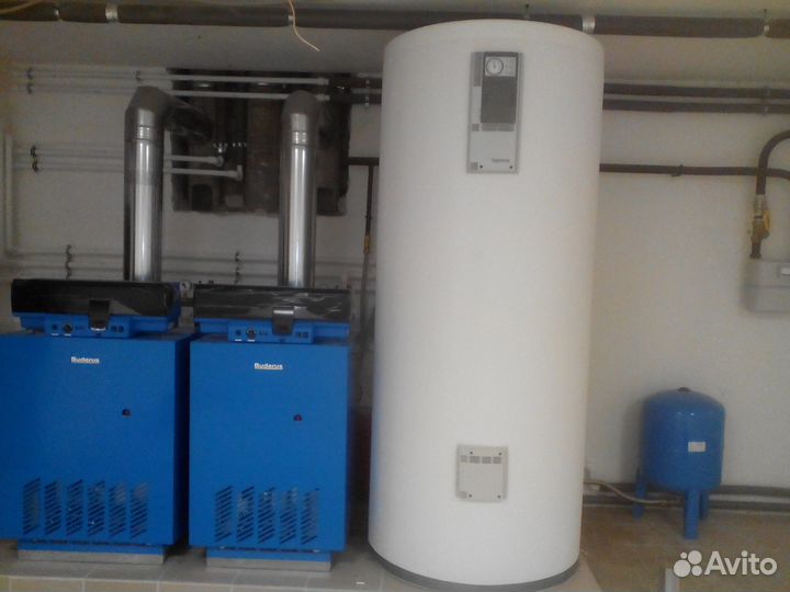 Монтаж газового котла