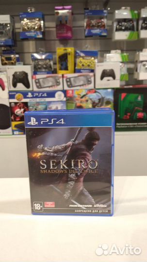 Sekiro - сотни игр PS4 на Арбате, есть обмен