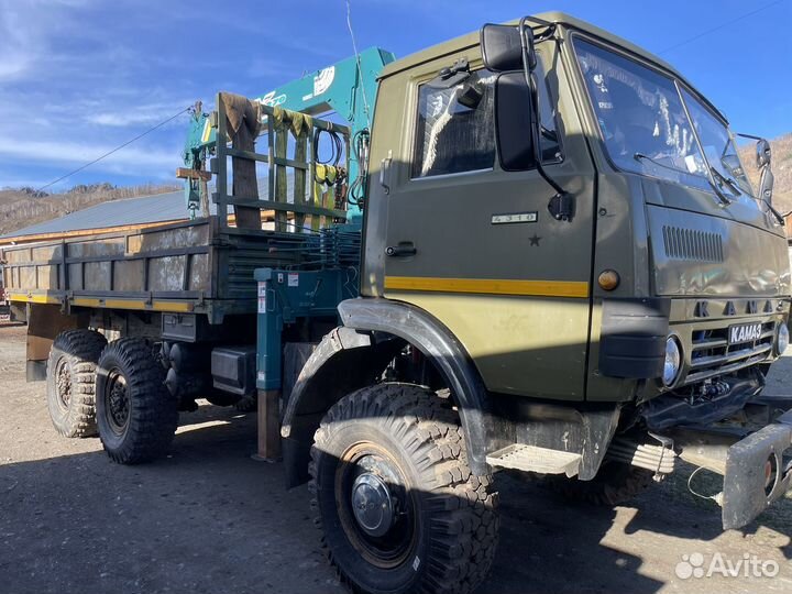 КАМАЗ 4310 с КМУ, 1988