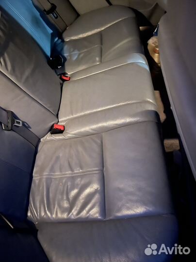 Салон серая кожа бмв Е39