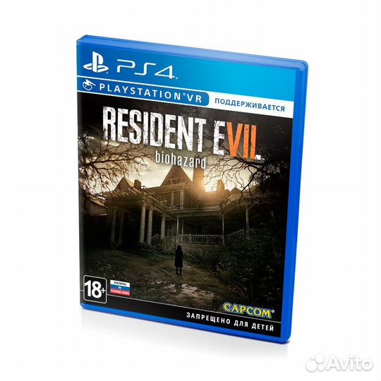 Игра ps4 resident evil 7 VR