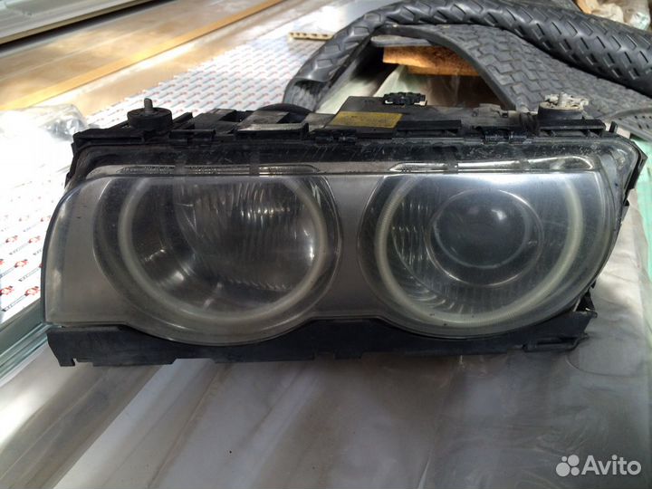 Фара левая ксенон Бмв 750il 2000год