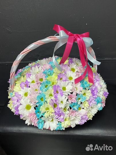 Корзина с цветами