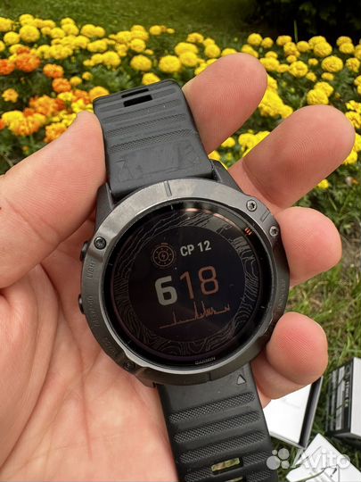 Garmin Fenix 6X Pro Solar Titanium