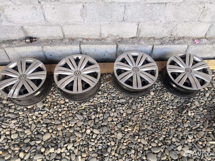 Диски 16 фольцваген пассат орегенал с калпаками