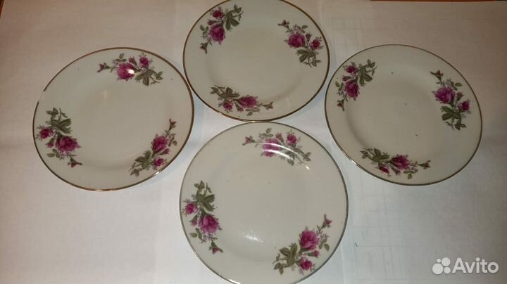 Фарфоровые тарелки СССР