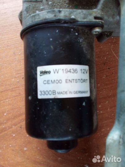 Трапеция дворников citroen c4