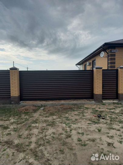 Ворота кованые