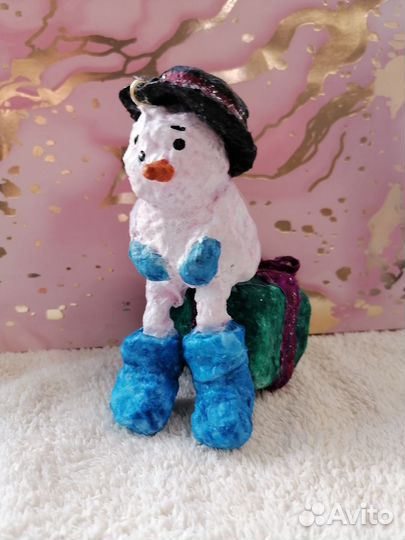 Новогодние ватные игрушки