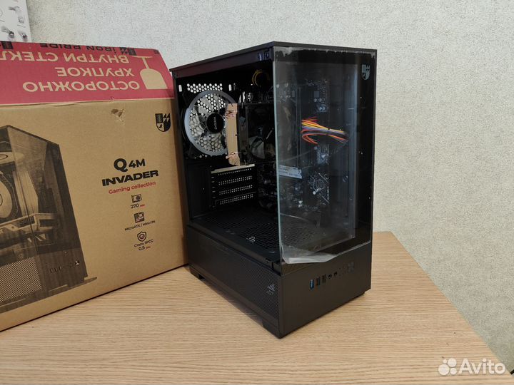 Новый Комп Ryzen 5-3400g/16gb DDR4/SSD 256/HDD 500