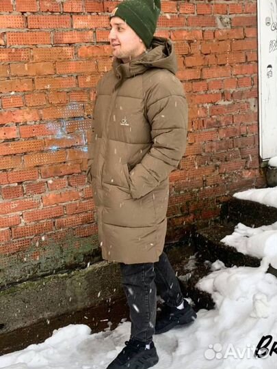Парка зимняя Calvin Klein 44,46р