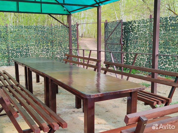 Отдых у леса со всеми удобствами