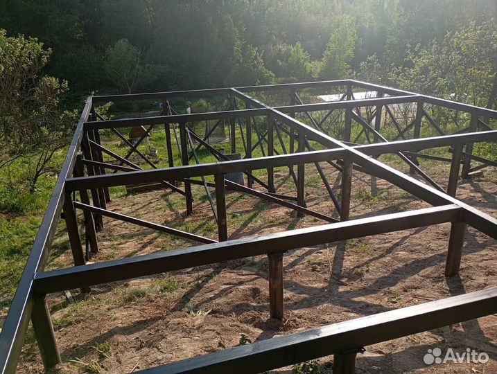 Фундамент винтовые сваи под ключ установка