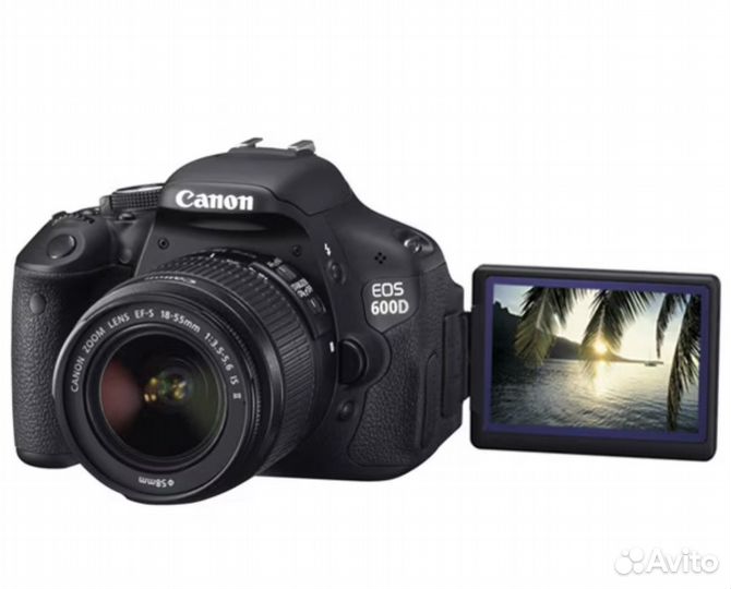 Зеркальный фотоаппарат canon eos 600d