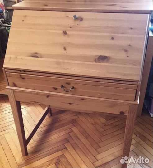 Стол письменный двухтумбовый икея