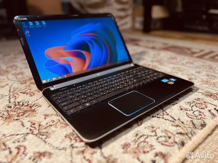 Мощный Ноутбук Hp core i7-8поток/6гб/6700m