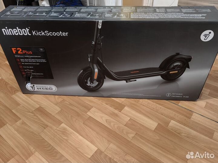 Электросамокат Ninebot KickScooter F2 plus
