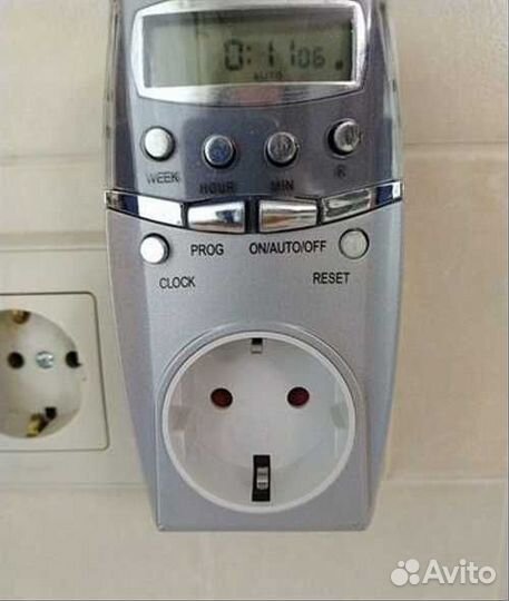 Таймер недельный цифровой