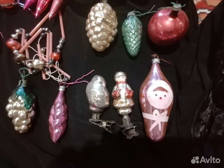 Елка с игрушками и гирляндами СССР