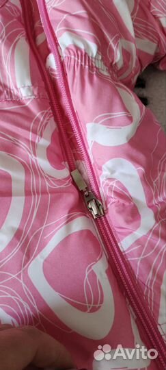 Зимний комбинезон для девочки 74 80