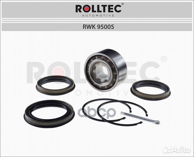 Подшипник ступица передняя Nissan/Rolltec/ RWK9