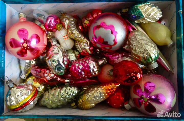 Елочные игрушки. СССР