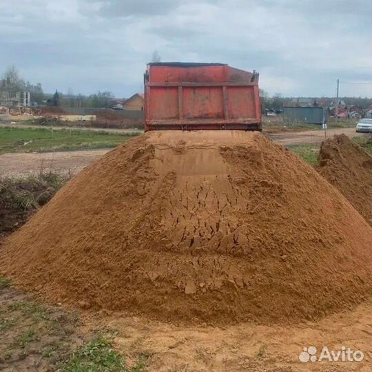 Песок с карьера