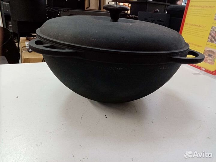 Казан чугунный 6л Ситон