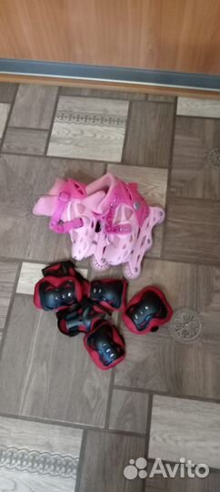 Детские ролики и защита