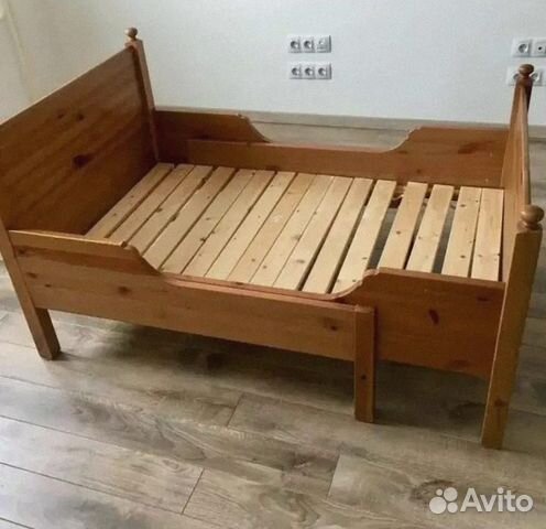 Кровать детская раздвижная икеа Лексвик купить в Москве | Личные вещи ...