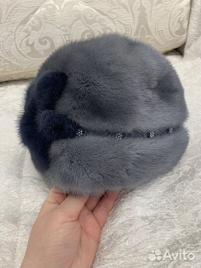 Шапка норковая женская бу