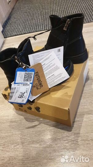 Ботинки детские 27 размер новые