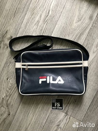 Винтажная сумка Fila через плечо