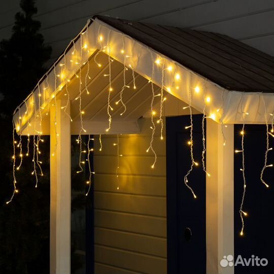 Гирлянда уличная бахрома
