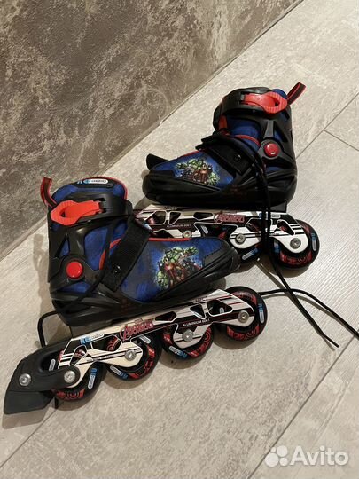 Роликовые коньки детские раздвижные