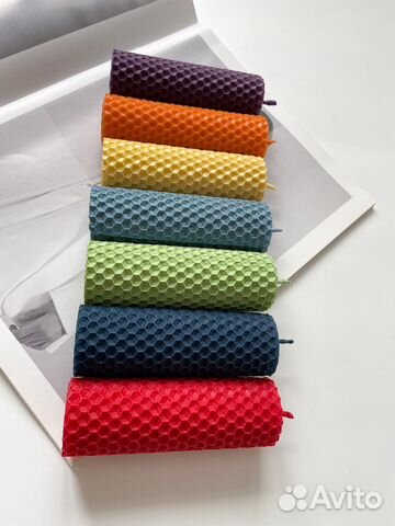 Чакровые свечи из вощины