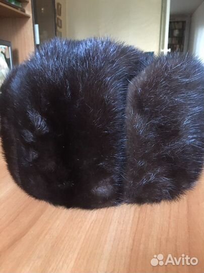 Норковая шапка мужская