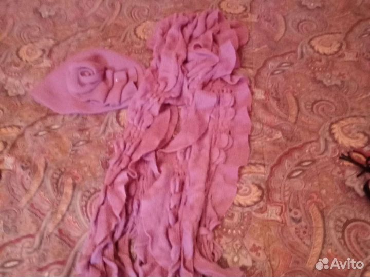 Берет и шарф