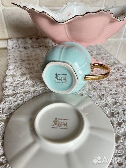 Чайная пара lefard и конфетница lefard