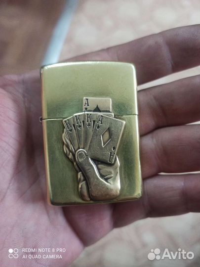 Зажигалка бензиновая zippo full house