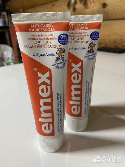 Зубная паста elmex 0-5 лет