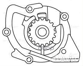 Насос водяной для а/м Ford Mondeo (07) /Citroen