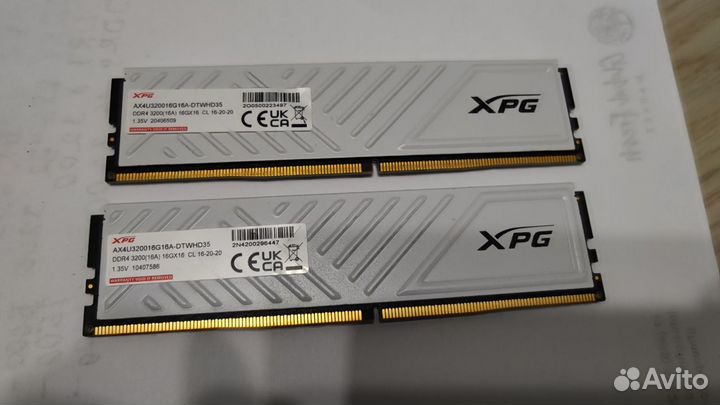 Оперативная память ddr4 2х8-16гб