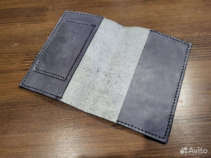 Обложка на паспорт натуральная кожа