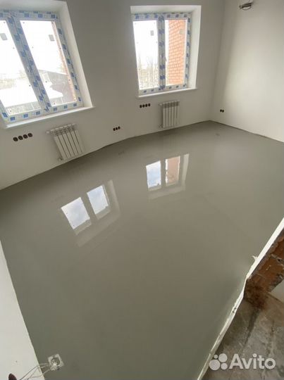 Заливка наливного пола