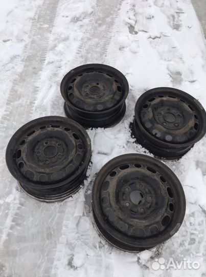 Диски штампованные r15