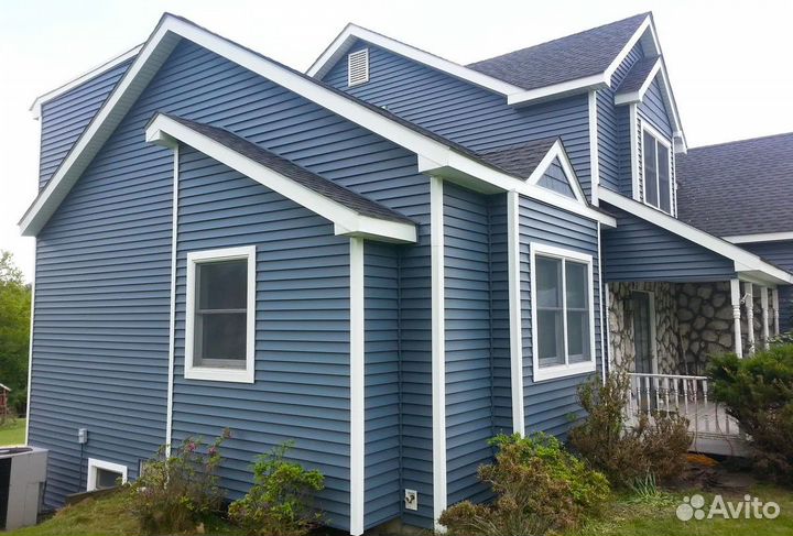 Монтаж сайдинга, фасадные работы