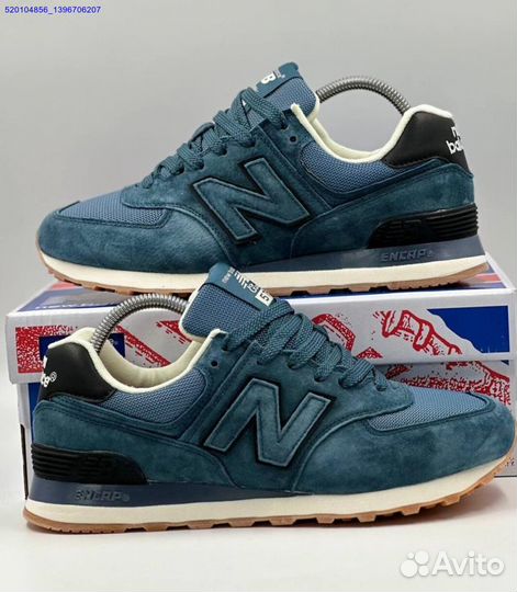 Кроссовки New Balance 574 Blue (Арт.81349)