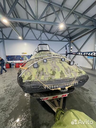 Аэролодка Пиранья-4 на коверне